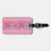 Geboren zum Einkaufen von Gepäckanhängern Gepäckanhänger (Vorderseite horizontal)