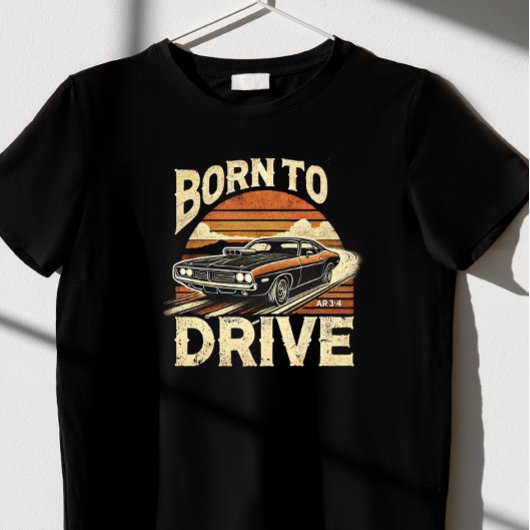 geboren zum Fahren T-Shirt