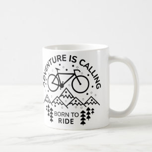 Geboren zum Fahrraddesign Kaffeetasse