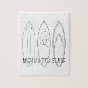 Geboren zum Farbpuzzle für Erwachsene Puzzle