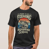 GEBOREN ZUM FISCHEN T-Shirt (Vorderseite)