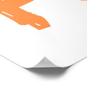 geboren zum Fischfang Poster (Ecke)