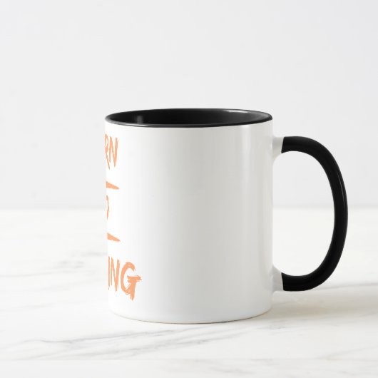 geboren zum Fischfang Tasse (Rechts)