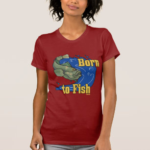 Geboren zum Fish Fishing-Thirt T-Shirt