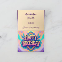 Geboren, zum Geburtstag ein Fest zu sein