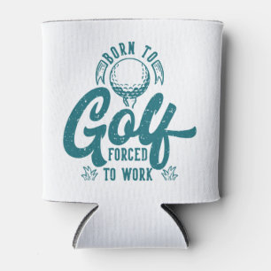 Geboren zum Golfspielen Dosenkühler