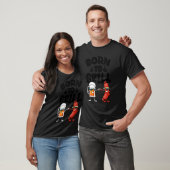 Geboren zum Grillen Hot Dogs & Bierfrauen Feinschm T-Shirt (Unisex)