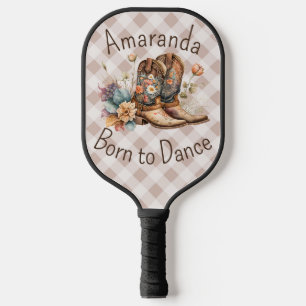 Geboren zum Line Dance Pickleball Schläger