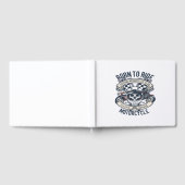 Geboren zum Motorrad Gästebuch (Voll)