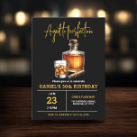 Geboren zum Perfection Whisky Zigarre 30. Geburtst Einladung<br><div class="desc">Heben Sie ein Glas, um stilvoll zu feiern mit diesem Erwachsenen Whiskey Bourbon Birthday Party Einladung. Mit einem rustikalen und dennoch raffinierten Design, das von klassischen Whisky-Labels inspiriert wird, ist diese Einladung perfekt für Liebhaber von edlen Spirituosen. Mit mutiger Typografie und reichen, erdigen Tönen Set es die Stimmung für eine...</div>