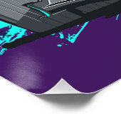 Geboren zum Reiten Poster (Ecke)