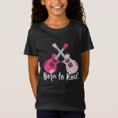 Geboren zum Rock Guitar Shirt (Vorderseite)