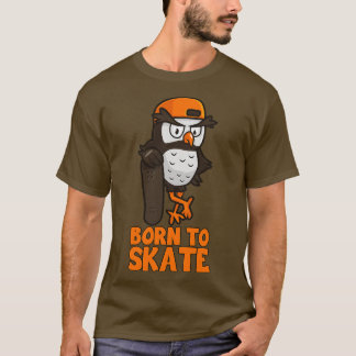 Geboren zum Skate Skateboarder Skate Skateboardi T-Shirt