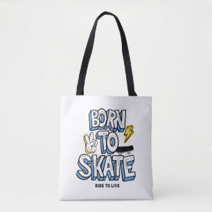 Geboren zum Skate Tasche