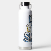 Geboren zum Skate Trinkflasche (Vorderseite)