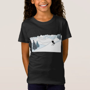Geboren zum Ski-Resort Wintersport T-Shirt