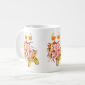 geboren zum Spielen Kaffeetasse (Vorderseite Links)