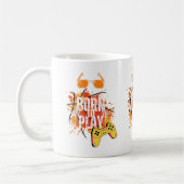 geboren zum Spielen Kaffeetasse (Links)