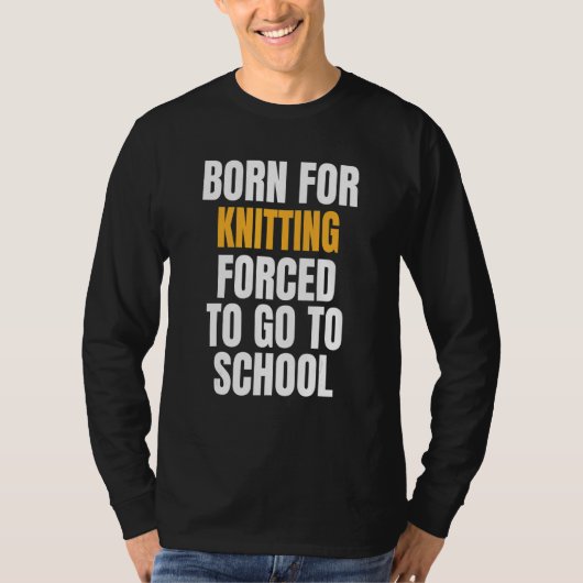 Geboren zum Stechen T-Shirt (Vorderseite)