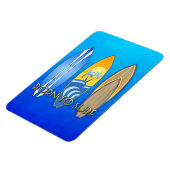 Geboren zum Surfen Magnet (Linke Seite)