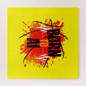 Geboren zur AI Puzzle (Horizontal)