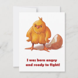 Geboren zur Bekämpfung Mitteilungskarte