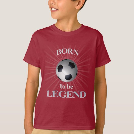 geboren zur Legende T-Shirt (Vorderseite)