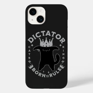 Geboren zur Regel Funny Cat Design Case-Mate iPhone 14 Hülle