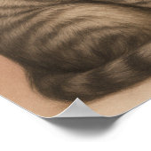 Geboren zur Shine Cat Art Sassy Fashion Cat Wall Poster (Ecke)