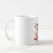 Geboren zur Sparkle Patriotic Tasse (Links)