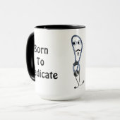 Geboren zur Tasse (Vorderseite Links)