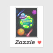 Geboren zur Umlaufbahn Aufkleber (Blatt)