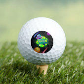Geboren zur Umlaufbahn Golfball (Insitu T-Shirt)