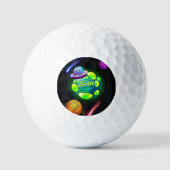 Geboren zur Umlaufbahn Golfball (Vorderseite)