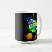 Geboren zur Umlaufbahn Kaffeetasse (VorderseiteRechts)