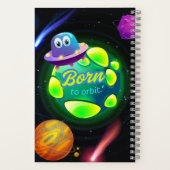 Geboren zur Umlaufbahn Notizblock (Rückseite)