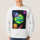 Geboren zur Umlaufbahn T-Shirt (Vorderseite)