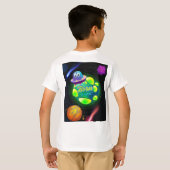 Geboren zur Umlaufbahn T-Shirt (Schwarz voll)