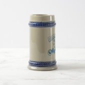 Geboren zur Yell-Tasse Bierglas (Mittel)