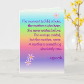 Geboren zusammen karte (Gelbe Blume)