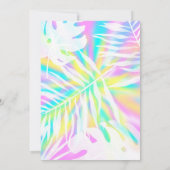 Geboren zwei wilde 2. Geburtstagseinladung Einladung (Rückseite)