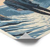 Geborene Babys im Januar Poster (Ecke)