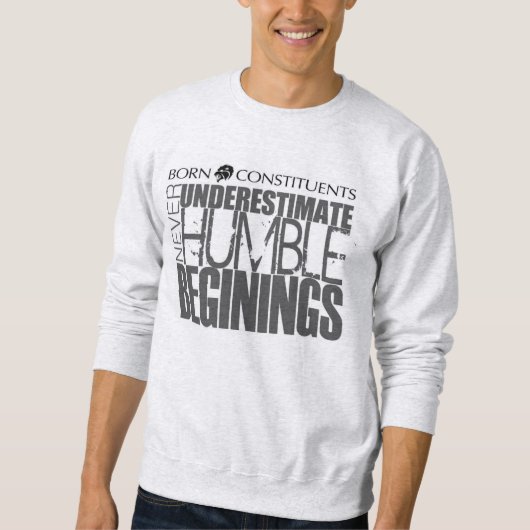 Geborene Bestandteile Sweatshirt (Vorderseite)