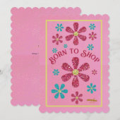 Geborene Bestellkarte Feiertagskarte (Vorne/Hinten)