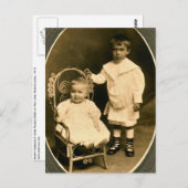 Geborene Brüder, für immer Freunde Postkarte (Vorne/Hinten)