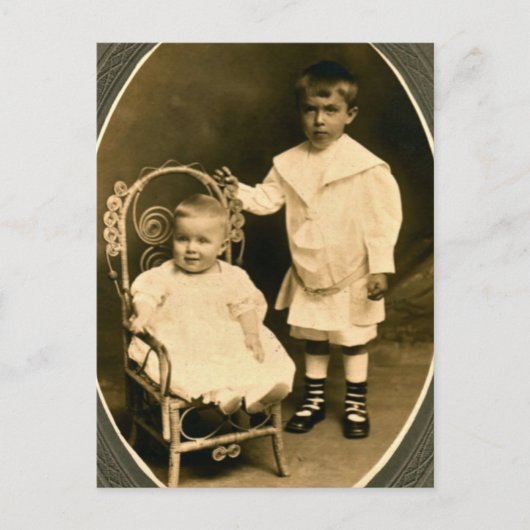 Geborene Brüder, für immer Freunde Postkarte (Vorderseite)