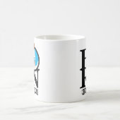 GEBORENE Cape Canaveral Rocket 11oz Kaffeetasse (Mittel)