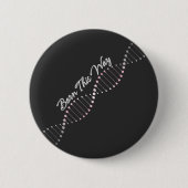 Geborene Demigirl - Demi Pride DNA Button (Vorderseite)