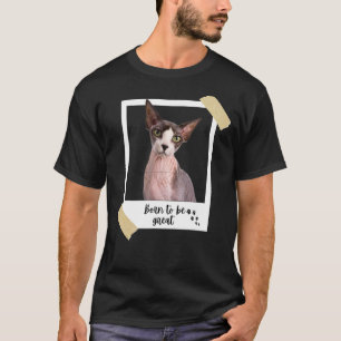 Geborene diese große Niedliche Sphynxkatze und Kit T-Shirt