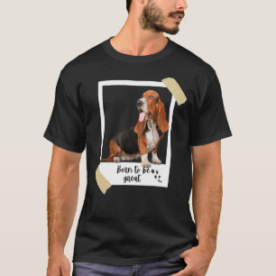 Geborene diesen großen Niedlichen Beagle Hund und  T-Shirt